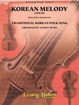 Korean Melody Orchestra sheet music cover